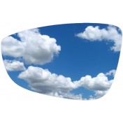 Spätné zrkadlo, vyhrievané sklo, ľavé VW Scirocco III 08-17 a