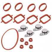 Sada tesniacich krúžkov + záslepky sacieho potrubia BMW rad 3 98-12 11612246945