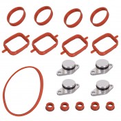Sada tesniacich krúžkov + záslepky sacieho potrubia BMW rad 5 00-10 11612246945 a