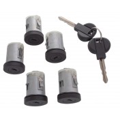 Sada vložiek zámkov dverí 5 ks Fiat Scudo 96-06 b